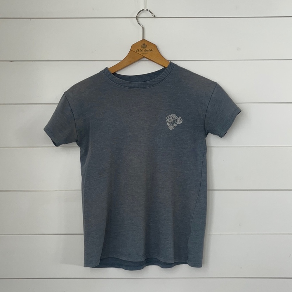 Tucker + Tate girls blue graphic tee shirt